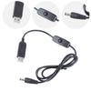 USB 5V To DC12V with DC5.5x2.1mm Power Cable With Convenient Switching 100cm Long for Camera and Hard Disk Box