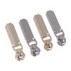 5Pcs Zinc Alloy Zipper Head Pullers For Bag Round Shape Bag Metal Zipper Slider Puller Bag Accessories For Purse