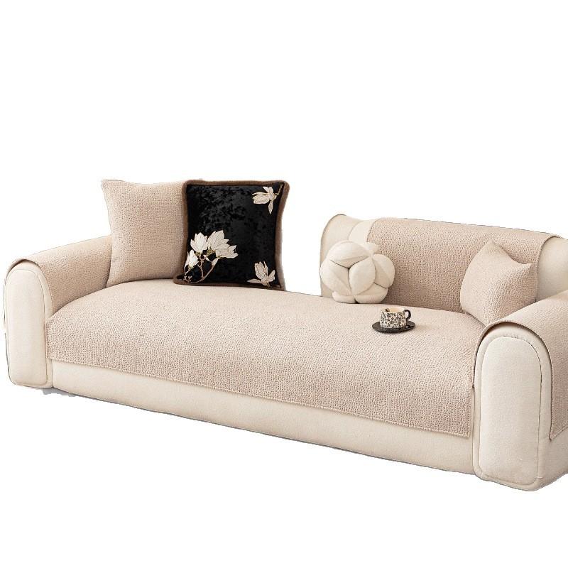 French Cream Blizzard Neil Sofa Cushion 2025 New Premium One-piece Non-slip and Anti-cat Scratch Sofa Cushion