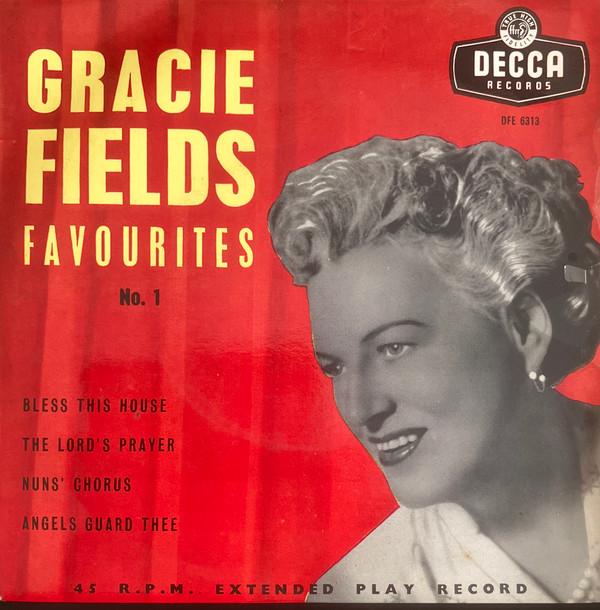 

7inch Record GRACIE FIELDS - Gracie Fields Favourites No. 1 DFE6313 Decca 1956 UK Pop Used