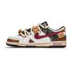 Dunk Uscare Rapidă Rezistente la Abraziune Echilibru Pantofi de Skateboard Low top Unisex Maro Alb DD1391-100(EchipaM-)
