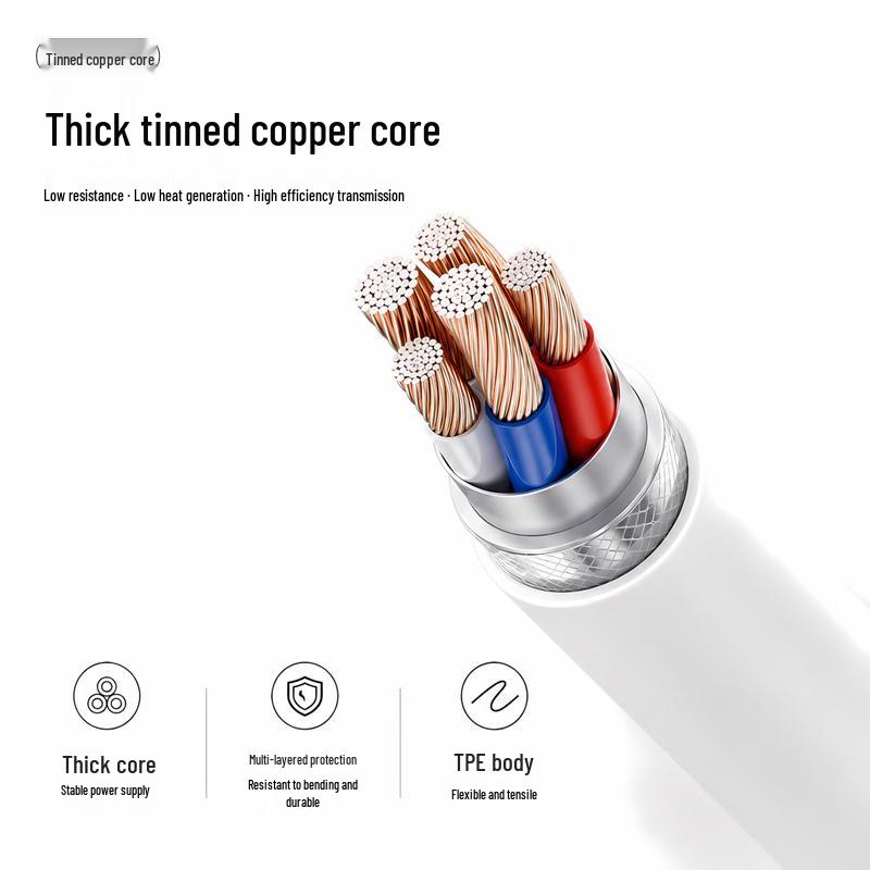 Lüxiao 2M Type-C to Lightning PD 20W Fast Charging Cable