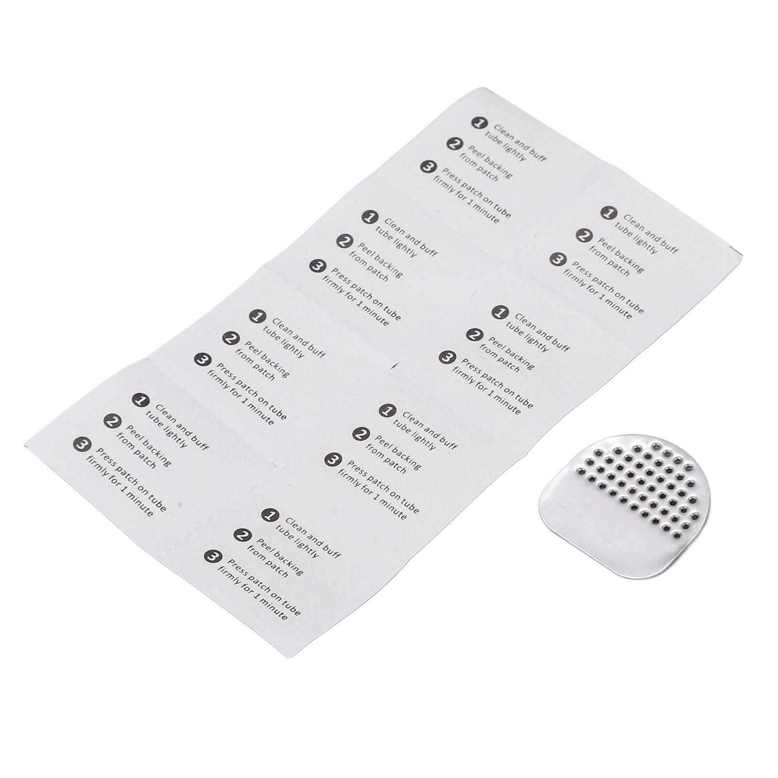 

8 шт. Набор резиновых заплат для велосипедных шин, бесклеевая заплатка для ремонта проколов на внутренней камере покрышки горного велосипеда