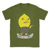 Lemongrab  Men's T Shirt  Novelty Tees Short Sleeve Round Collar T-Shirt Cotton Plus Size Tops