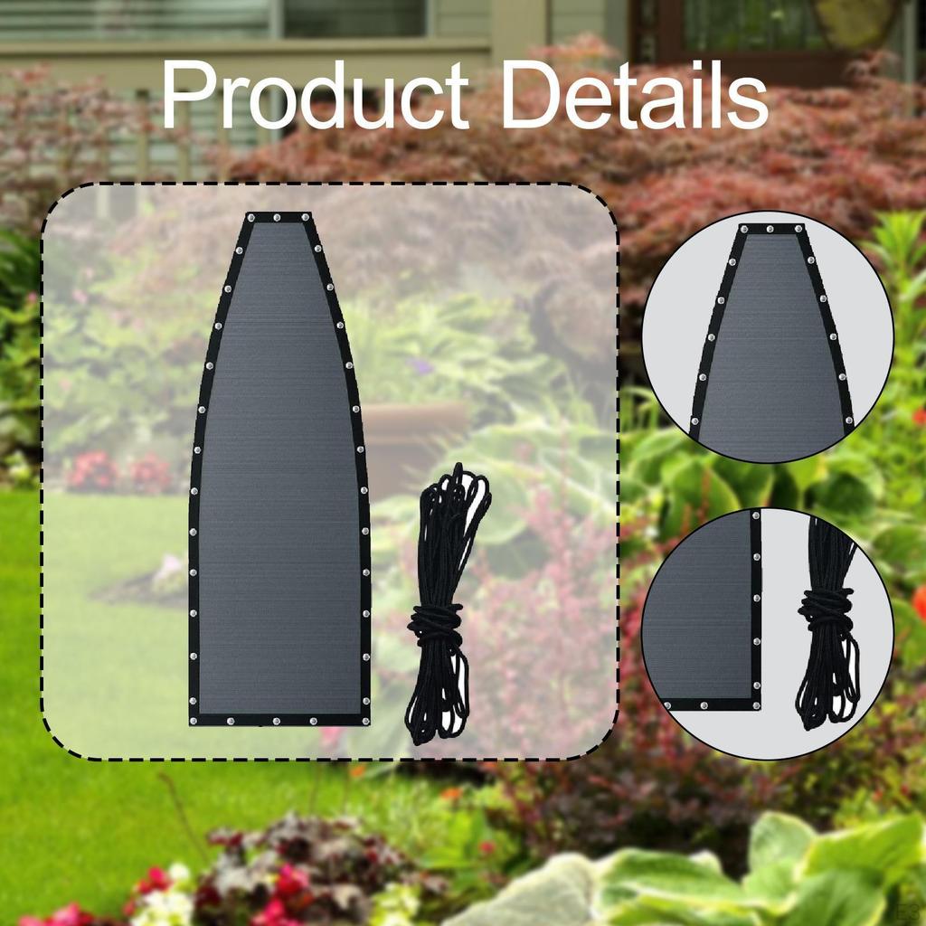 Hanging Lounge Chair Replacement for Curved Chaise Hammock,Breathable Easy To Install Casual Sun