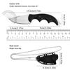 New EDC Tool Outdoor Wilderness Survival Knife Multifunctional Straight Knife Non Folding Knife Portable