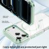 For iPhone 17 Pro Case Compatible with MagSafe TPU PC Acrylic Shockproof Clear Phone Back Cover