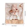 High-Grade Christmas Ornament Hat Chair & Doll Stool Covers for Home Party Decoration