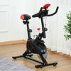 HOMCOM Exercise Bike, Fitness Bike with LCD Display, Heart Rate Sensor
