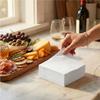 100 Pack Cocktail Napkins, Disposable Beverage/Bar Napkins, 2-Ply Square Napkins for Everyday Use, Party or Wedding Birthday