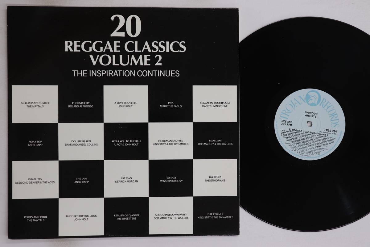 

LP Пластинка РАЗНЫЕ ИСПОЛНИТЕЛИ - 20 Классических Регги Том 2 TRLS224 TROJAN RECORDS 1984 UK Регги, Ска и Даб Б/У
