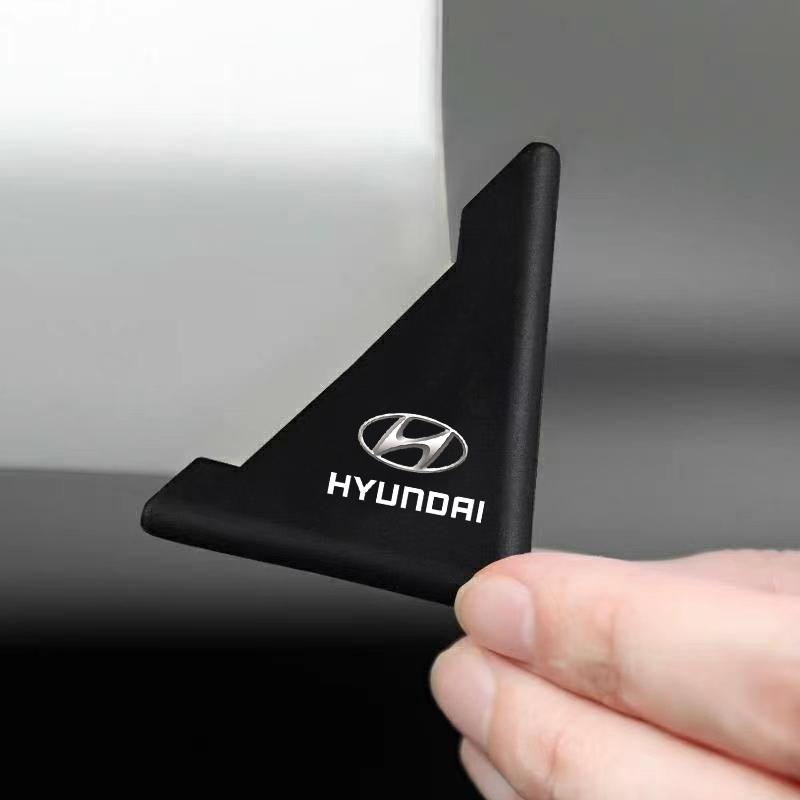 2 Buc. Protecție Silicon Colț Ușă Mașină Anti-Coliziune Pentru Hyundais H-1 I40 I30 I20 I10 IX35 IX25 Tucson Getz Terracan Accent