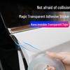 Universal Transparent Anti-Scratch Car Door Threshold Strips - Scratch & Wear Resistant Protective Trim