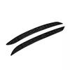 2x For   VW Golf 8 MK8 Carbon Fiber Rear Fog Light Cover Honeycomb Strip