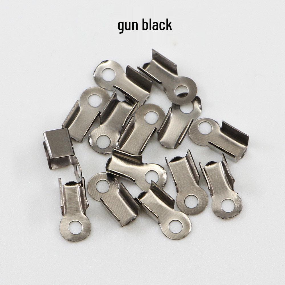 Leather Cord Clamps & Crimp Ends for DIY Jewelry Bracelets