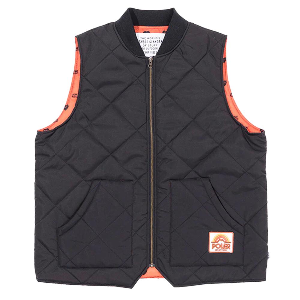 Polerstuff Diamond Quilted Vest Black