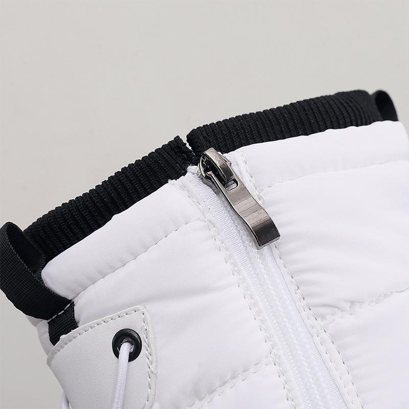 26 Winter snow boots women's snow-proof and non-slip thickened warm cotton shoes couple casual men's shoes