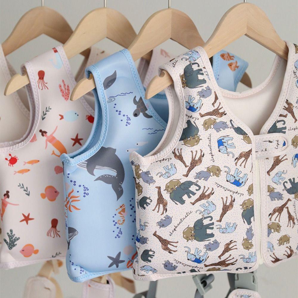 Not Falling Off Baby Swimming Jackets Anti Rollover Inflation-Free Swimming Vest  Wading Sports