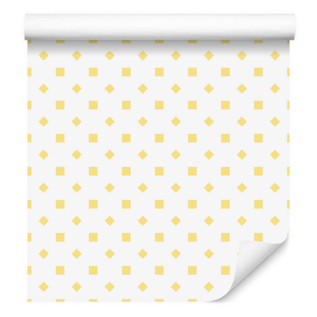 White and cream dots wallpaper, white background for living room and bedroom 50x1000