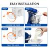 Spill-Proof Stand Mixer Funnel Precise Pouring Mixing Bowl Kitchen Aid  Baking Accessory