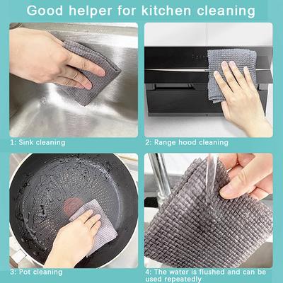1 Rolle Einmal-Lazy Rags Verdickte Handtücher Nass Und Trocken Für Küchengeschirrtücher Handtuchrollen Bio-Geschirrspültuch