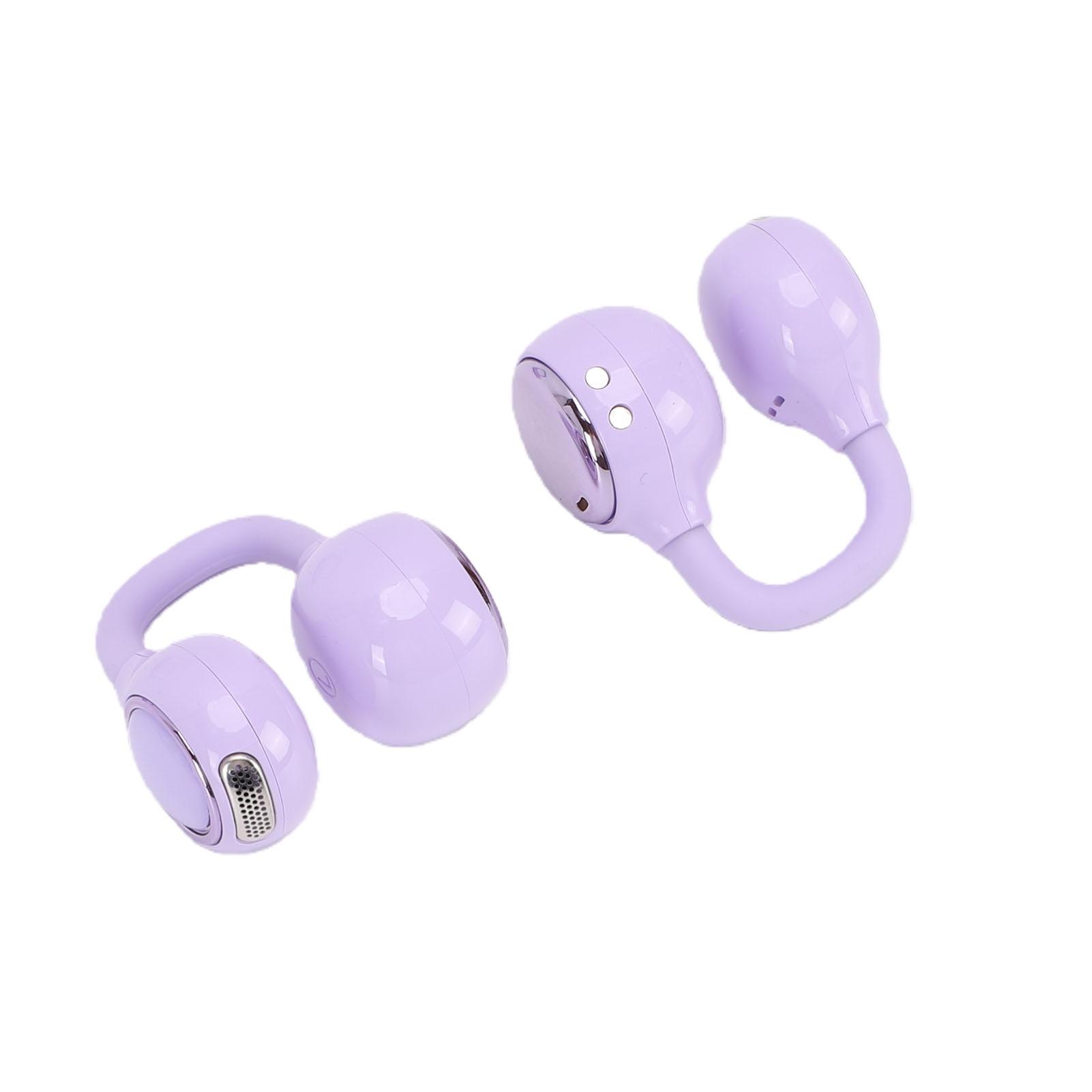 

Clip On Earbuds Low Latency Lightweight Comfort Wireless V6.0 Earphones Battery Life
