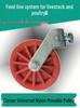 Universal High-Density Nylon Livestock Farming Pulley System with Corner Wheel Support Frame