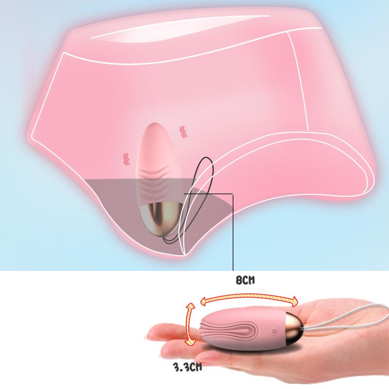 Vibrators for Woman Sexy Toy 10 Vibration Modes Invisible Clitoral Stimulator Wireless Remote Control Female Vibrating Egg Vagina Vibrator