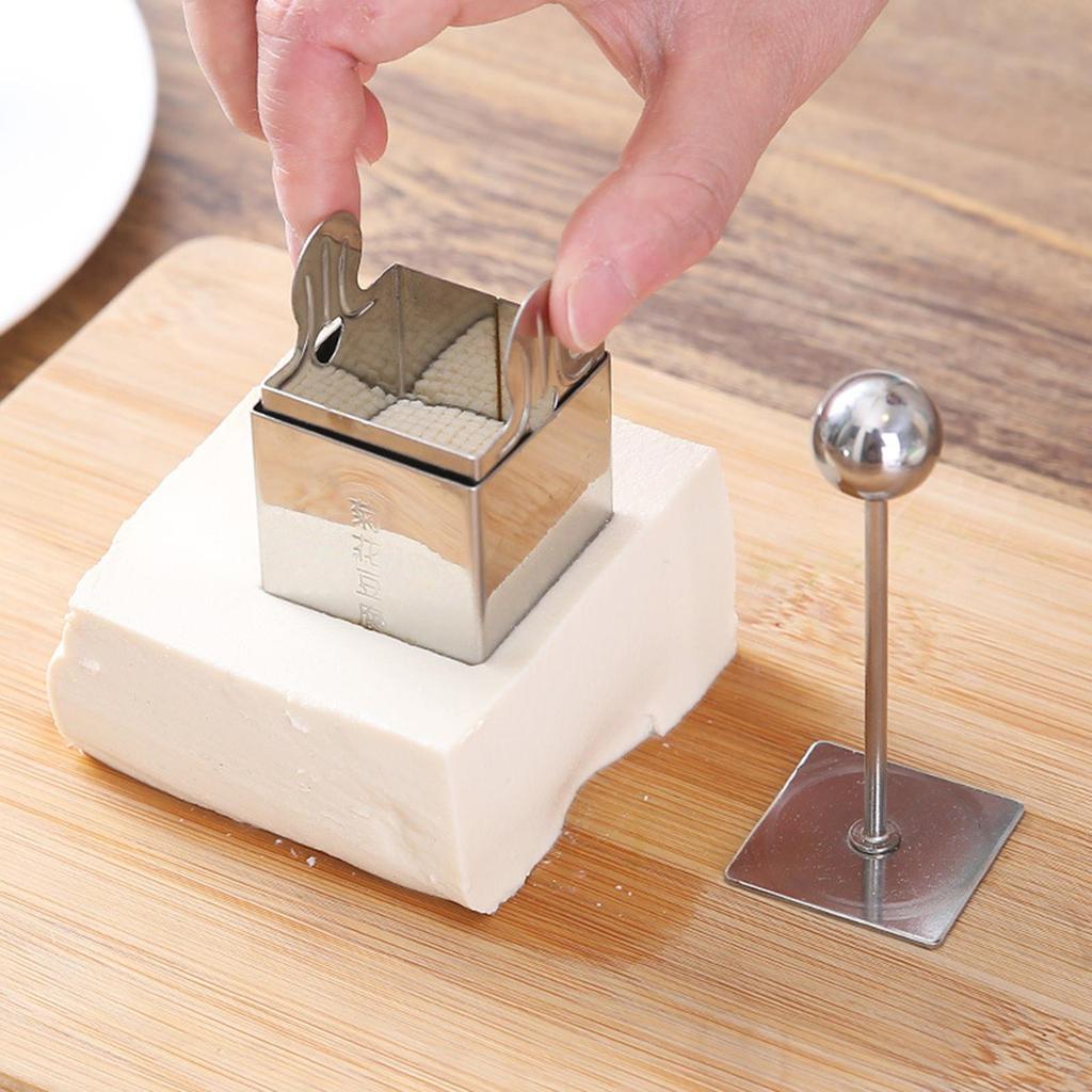 Tofu Press Shredder Tool Kitchen Square Filiform Shredding for Banquet Restaurant