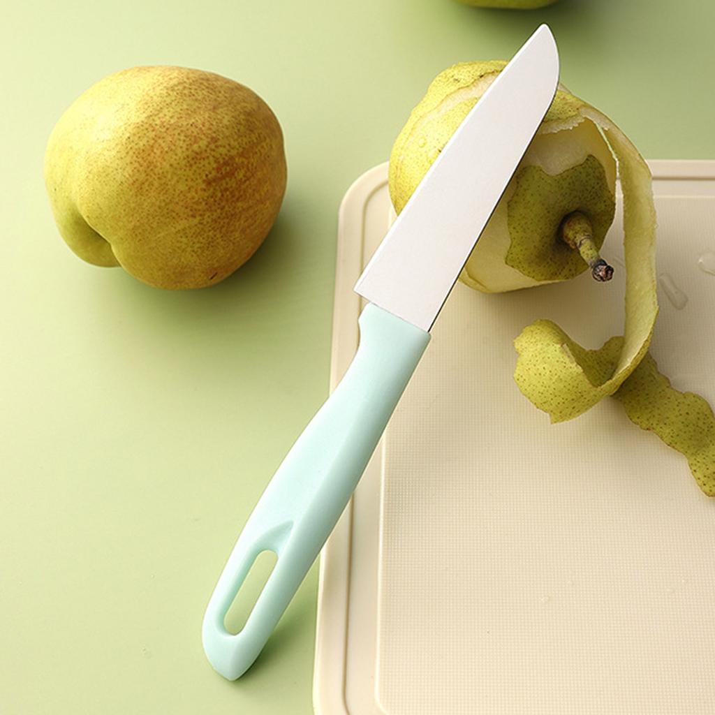 Ultrascharfes Gemüse- und Obstmesser, kleines Küchenmesser aus deutschem Stahl mit ergonomischem Griff aus PP-Kunststoff