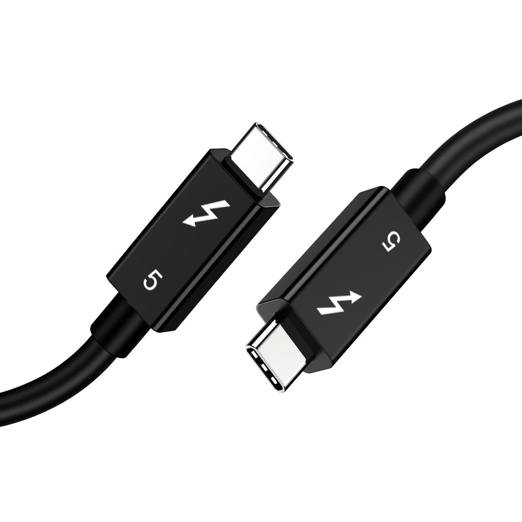 120Gbps Thunderbolt 5 Data Cable 240W 16K Compatible with Thunderbolt 4 USB4 Full-featured Transmission Fast Charging