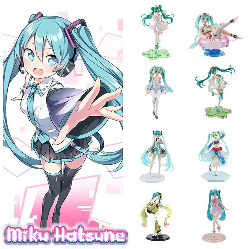 Figure Hatsune Miku Mini Statue Collectible Model Toy Ornament Decor Gift Fans