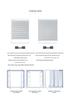 Smart Electric Aluminum Venetian Sunshade Curtains, Mijia APP-Connected for Remote Control in Kitchens and Bathrooms.