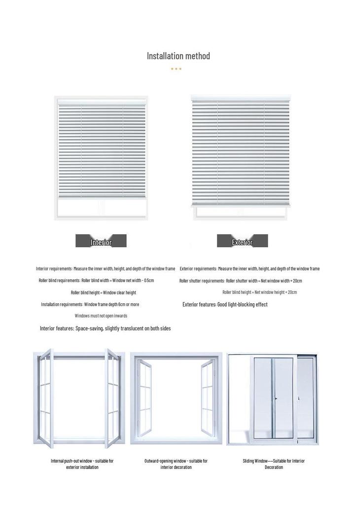 Smart Electric Aluminum Venetian Sunshade Curtains, Mijia APP-Connected for Remote Control in Kitchens and Bathrooms.