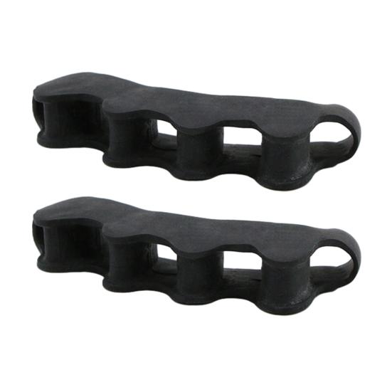 

2Pcs Toe Separators for Overlapping Toes Soft Silicone Bunion Corrector for Men Women Reusable Ergonomic Spacer for Foot Alignment Hallux Valgus