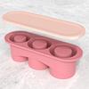 Silicone Ice Cube Maker for Stanley Cup Tumbler Ice Cube Tray for Making 3 Hollow Cylinder Kitchen Accessories for Freezer