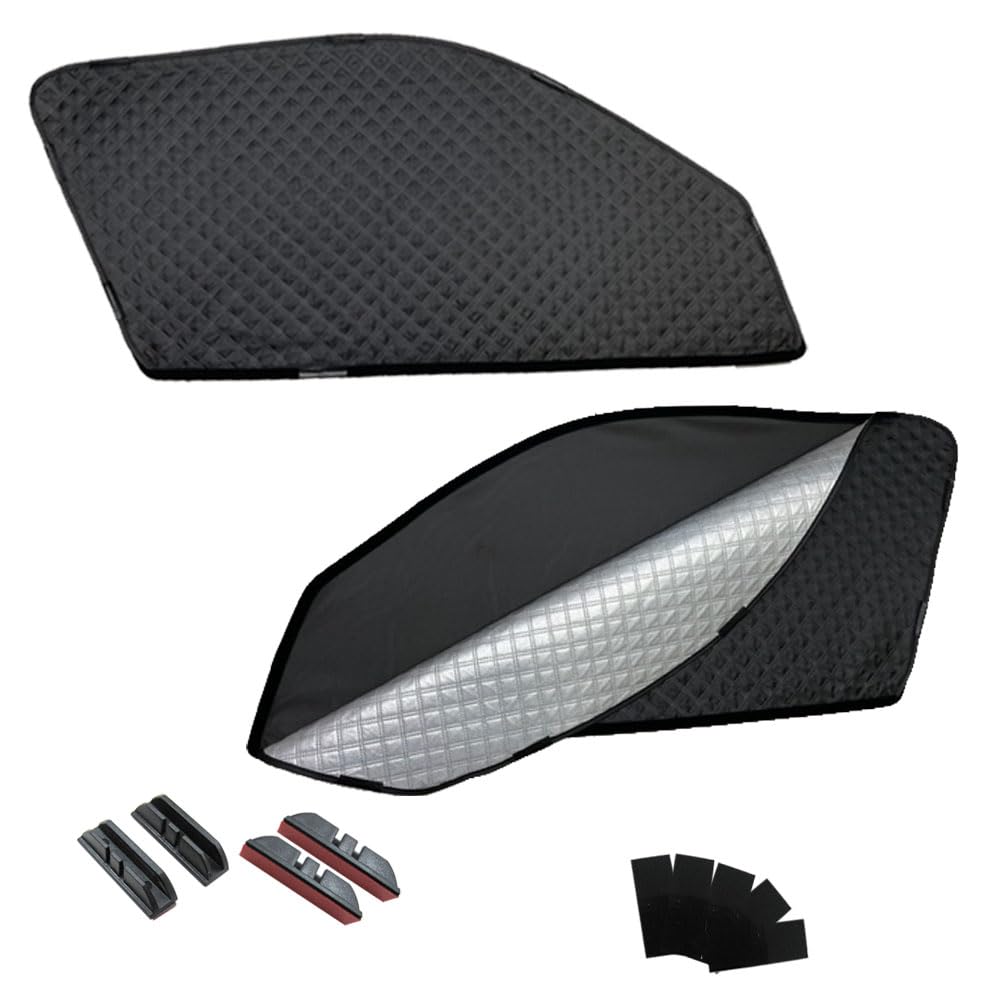 

Sunshade for Toyota Hiace 200 Series Standard Body 2 2-Layer (T59-2 Compatible, Panels) чёрный