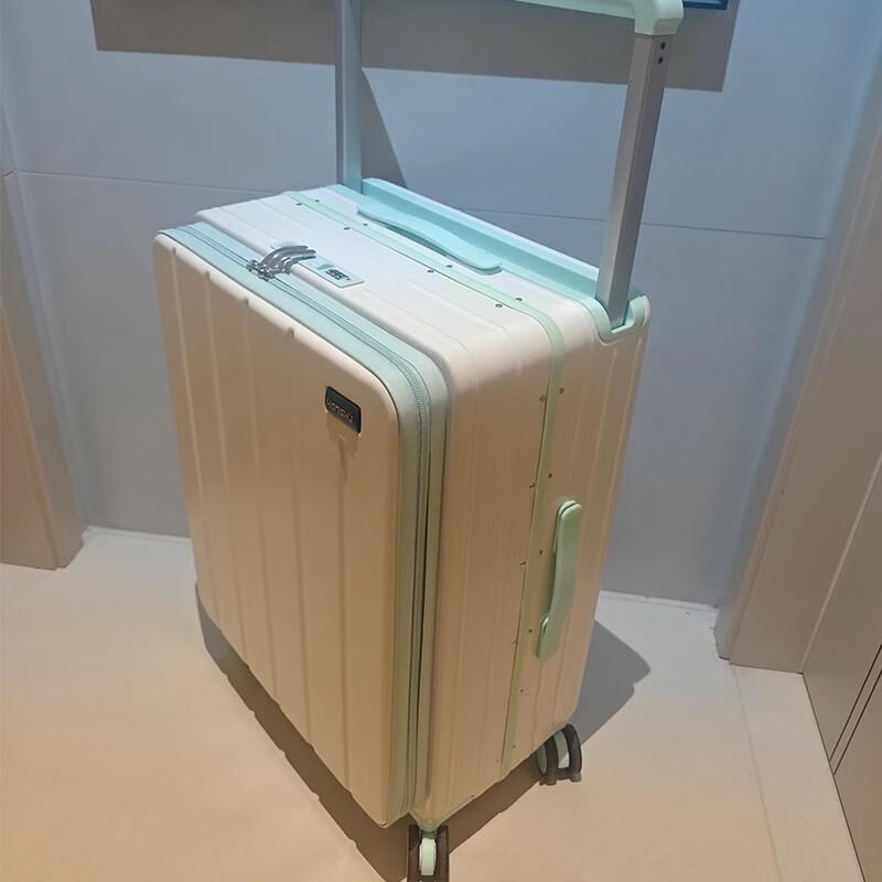 Li Shen Front-Opening Aluminum Frame Spinner Luggage