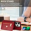 Zipper Crossbody Kickstand Case For iPhone 16 15 14 Plus 13 12 11 Pro Max XR XS 7 8  Long Lanyard Wallet Cards Slot Cover