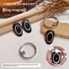 1/2Pcs Circular Cat Eye Nail Magnet Hollow Cat Eye Magnet Gel Nail Polish Ring Nail Art Magnet Set Diy Manicure Magnetic Tool
