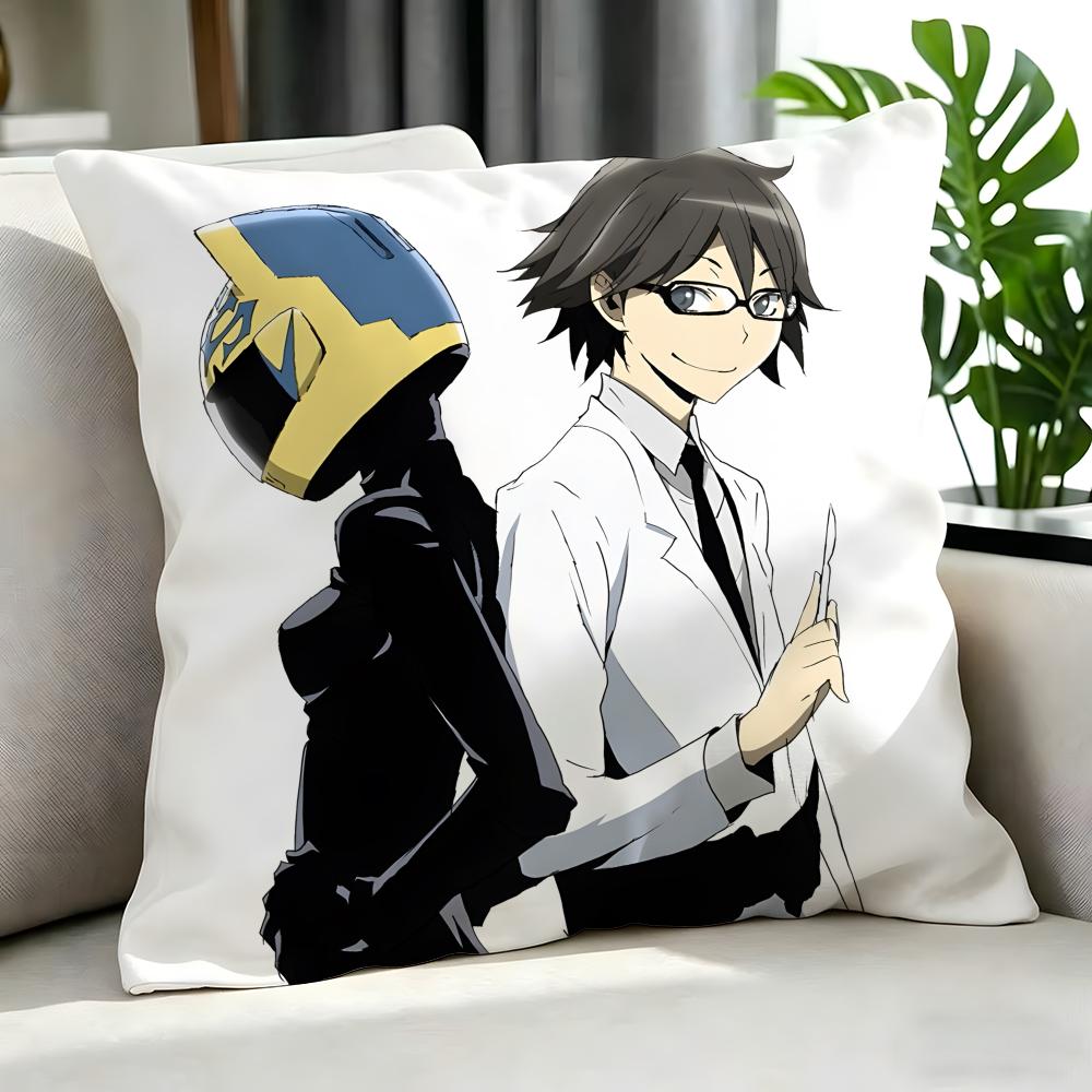 Anime DDurarara Cushion Cover Cushion Cover Set Pcs x x x Pillowcase Decorative Sofa Home Decor