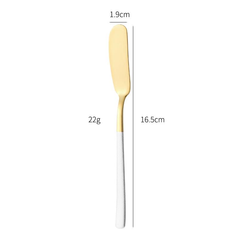 Butter knife 304 stainless steel butter knife cheese jam spreading knife peanut butter bread spreading scraper