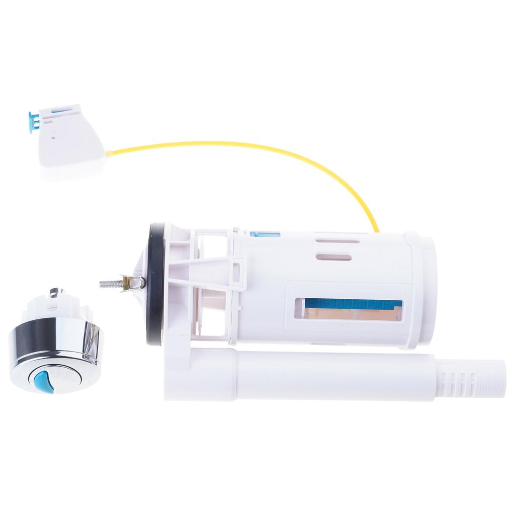 Universal Flush Replacement Valves Side-Press Double Flush Drain Valves Toilet Tanks Components for Water Discharge