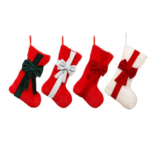 Christmas Stockings 18 Inch Large Fireplace Hanging Stockings with Bow for