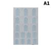 French Manicure Strip Nail Forms Fringe Tip Guides Sticker Diy Wavy Line Nail Art Tips Guides Stickers Stencil Decoration Tool