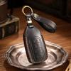 Car Key Cover Is Suitable for Chery Tiggo 8Plus Oumengda Key Bag Source Factory Cowhide Protective Case