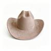 Western Vegan Suede Hat Cowboy Hat Jazz Panama Hat Unisex Women'S Hat Wide Brim Cowboy Hat Women'S Hat Chapu Cowboy