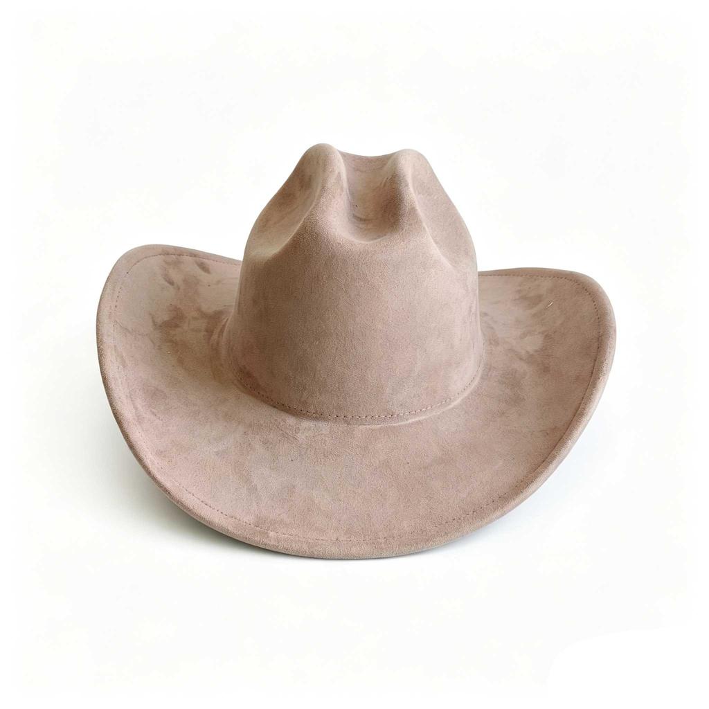 Western Vegan Suede Hat Cowboy Hat Jazz Panama Hat Unisex Women'S Hat Wide Brim Cowboy Hat Women'S Hat Chapu Cowboy