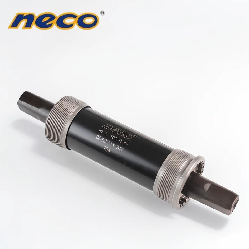 Neco Ebike Fat MTB Bici Movimento Centrale Quadrato Bicicletta Foro Quadrato 100 Conico Filettato Cuscinetto Sigillato Asse Centrale Vuoto 151/159.5/164mm