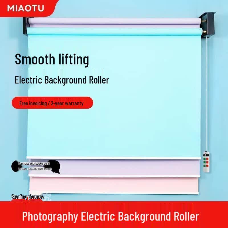 Miaotu Professional Electric Photo Studio Background System